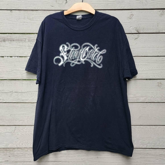 Gildan Other - Stay Cold Jake Fujimura Script Tattoo Artist Tee